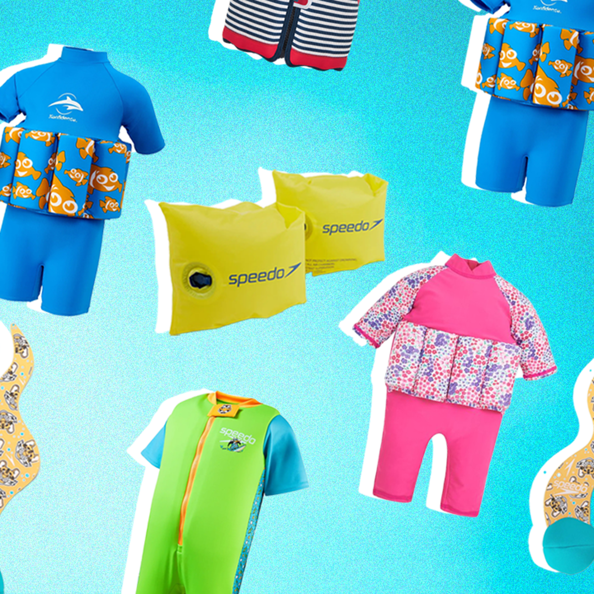 Swimming costume with floats 2025 for babies